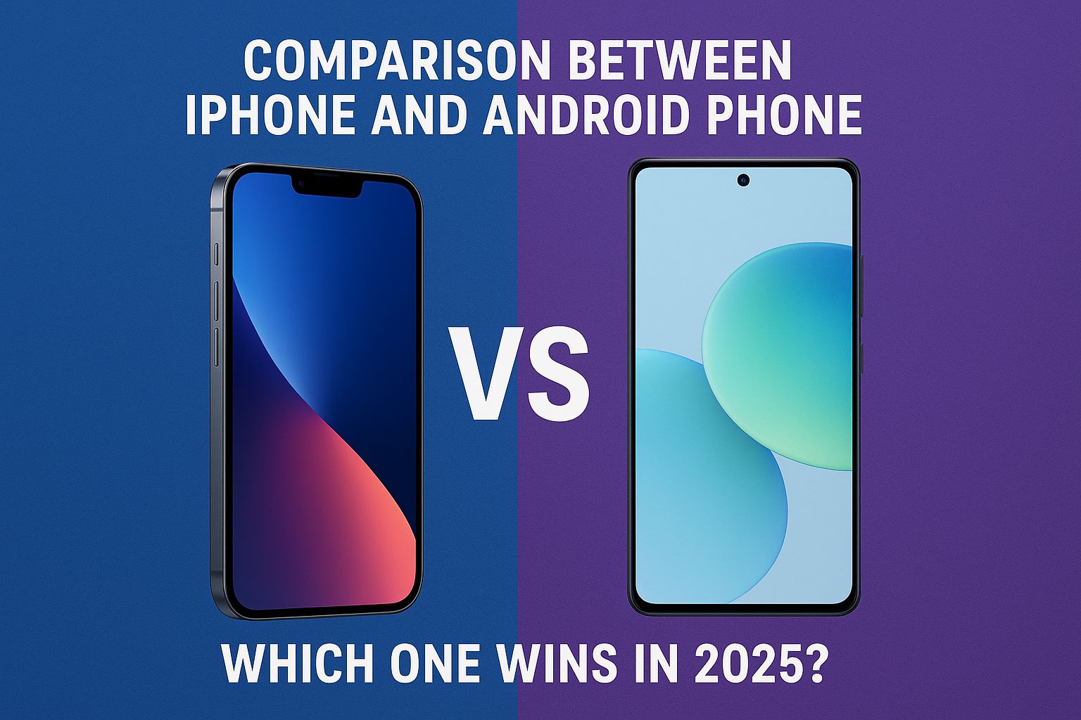 Comparison between iPhone and Android phone – design and performance difference