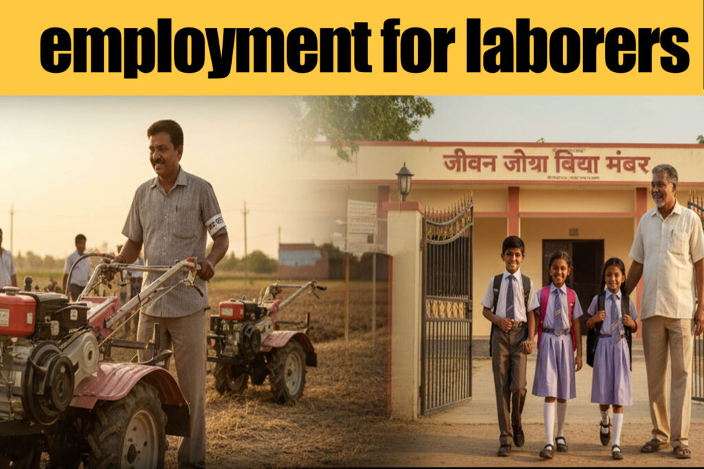 Ram Rahim से जुड़ी सामाजिक पहलें, जिनमें मजदूरों के लिए रोजगार, livelihood support, skill training और सम्मानजनक जीवन पर ज़ोर दिया गया है