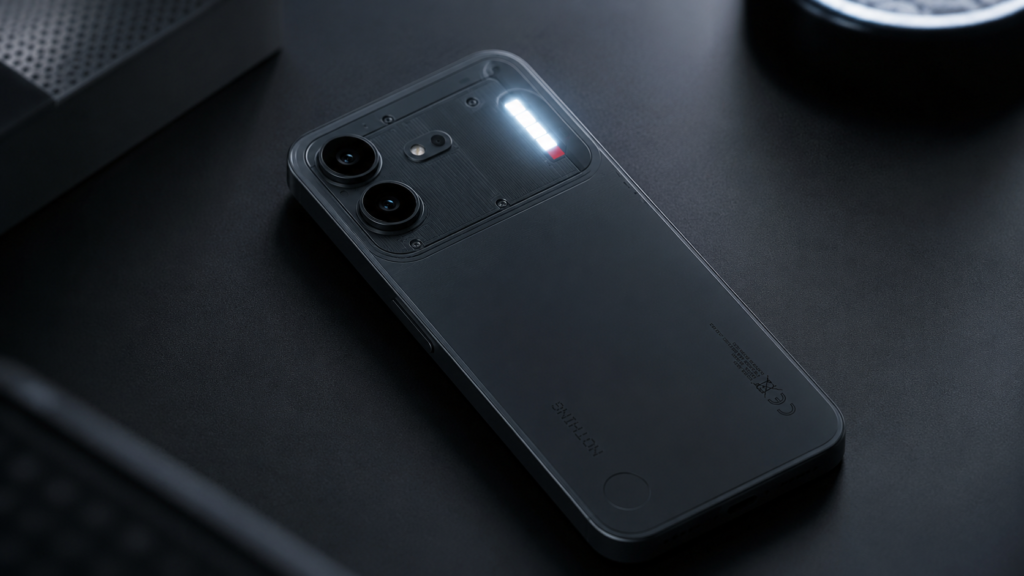 Nothing Phone 4b Glyph Bar notification lights in India review