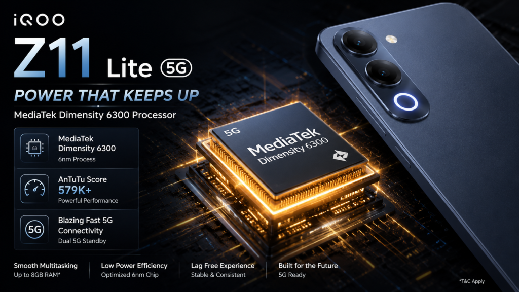MediaTek processor of Z11 lite